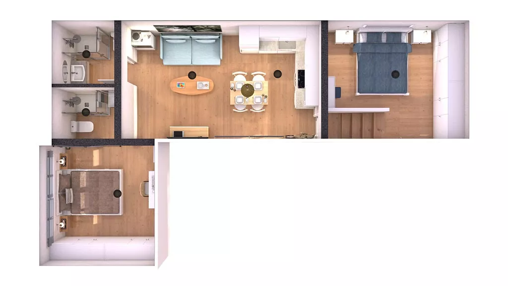 Levantamiento de planos y replanteos realizados por Javier Ventura, arquitecto técnico en La Laguna, para proyectos de construcción y reformas.