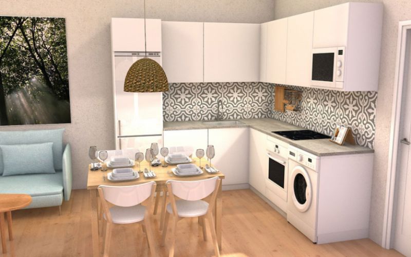 Reforma de cocina americana