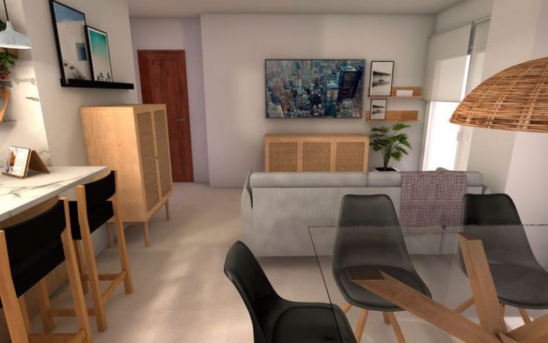 Reforma de salón comedor